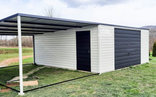 garazenet.pl Garaż Blaszany  ID173 6x6 (2).JPG