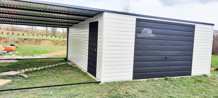 garazenet.pl Garaż Blaszany  ID173 6x6 (6).JPG