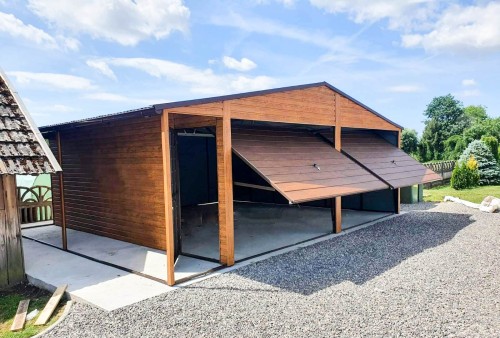 garazenet.pl Garaż Blaszany  ID124 6x6 (2).JPG