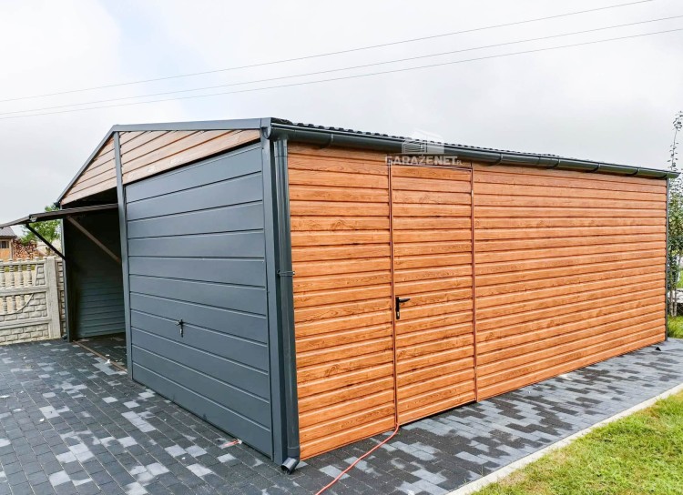 garazenet.pl Garaż Blaszany  ID122 6x6 (3).JPG
