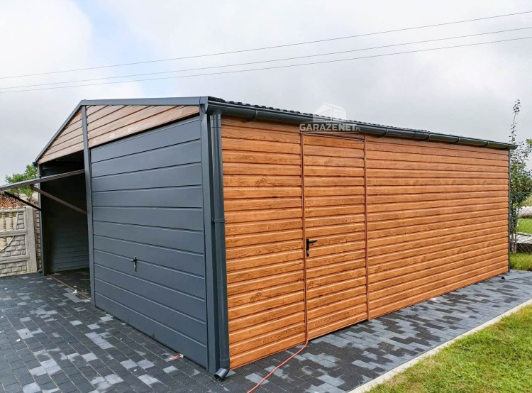 garazenet.pl Garaż Blaszany  ID122 6x6 (4).JPG
