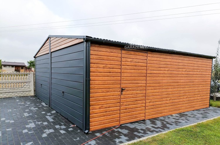 garazenet.pl Garaż Blaszany  ID122 6x6 (6).JPG
