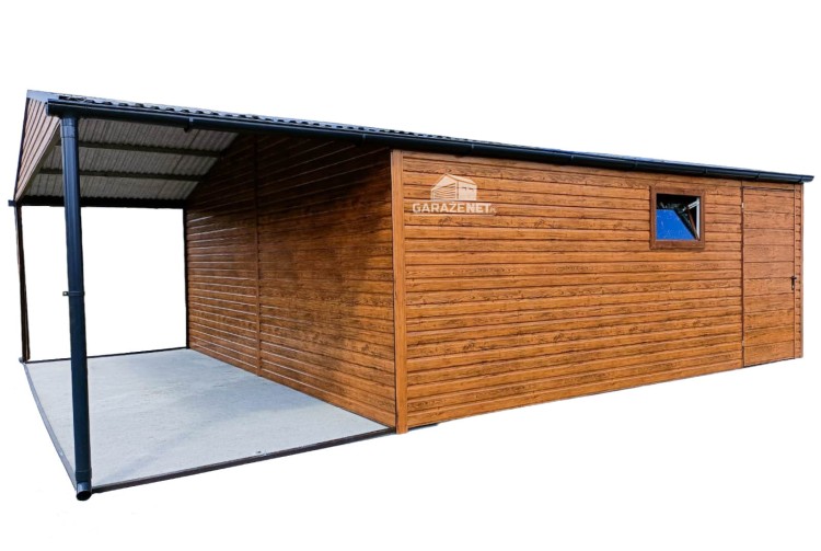 garazenet.pl Garaż Blaszany  ID121 6x6 (1).jpg