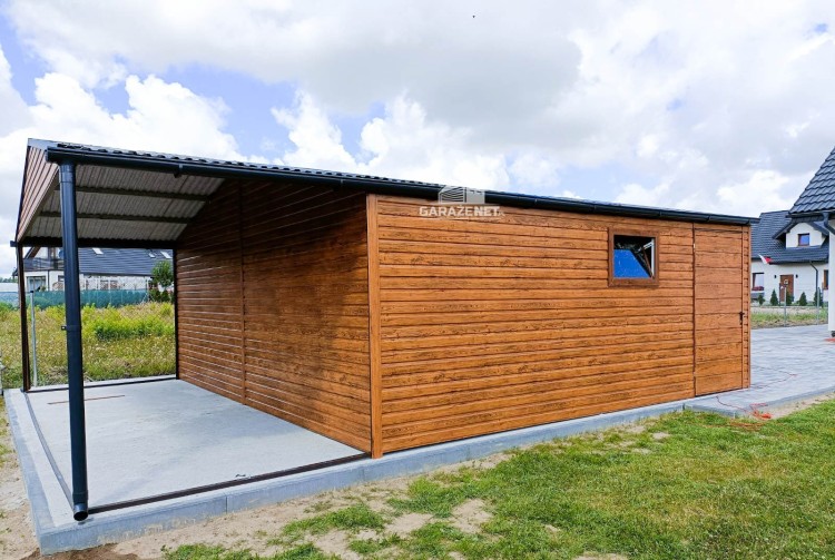 garazenet.pl Garaż Blaszany  ID121 6x6 (6).JPG