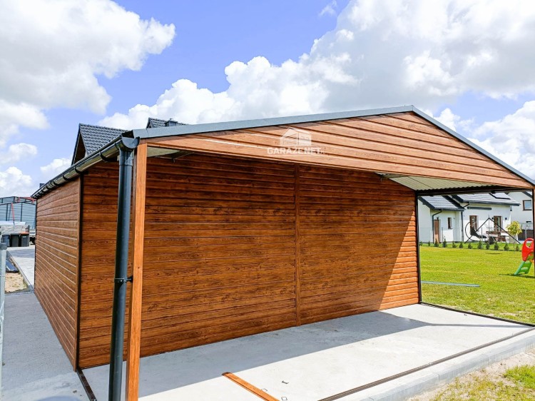 garazenet.pl Garaż Blaszany  ID121 6x6 (7).JPG