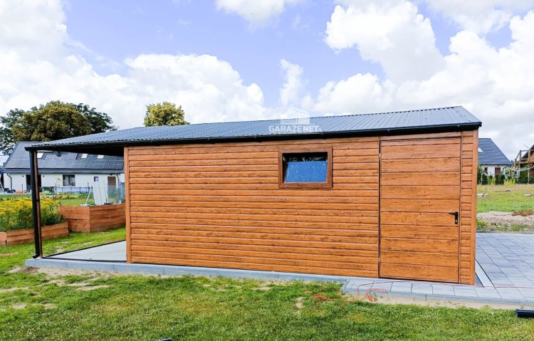 garazenet.pl Garaż Blaszany  ID121 6x6 (8).JPG