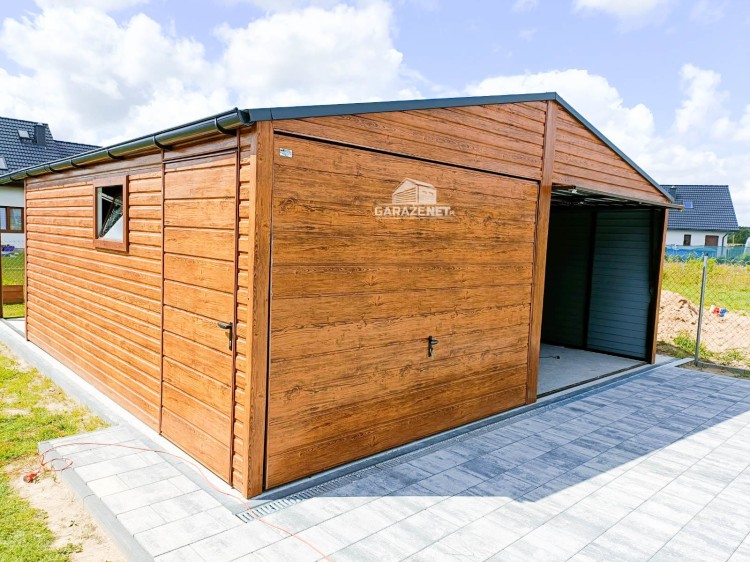 garazenet.pl Garaż Blaszany  ID121 6x6 (9).JPG